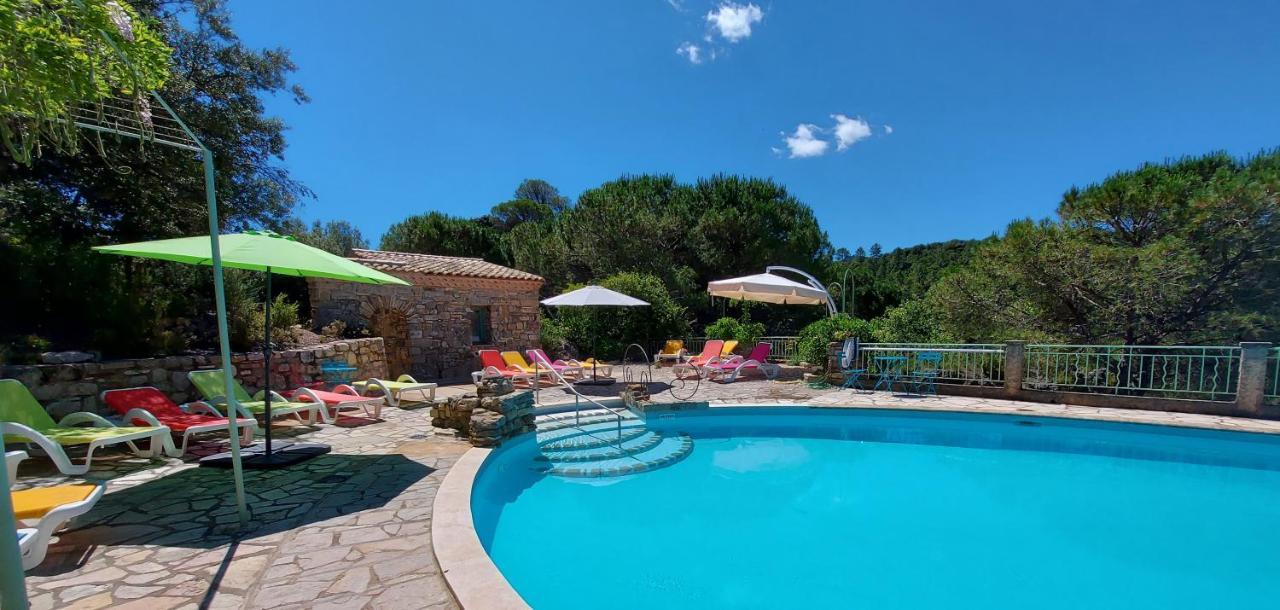 Hotel Les Hauts De Mourèze Kültér fotó
